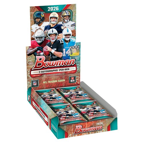 2026 Bowman Football Factory Sealed Hobby Box for $310 App-Only + free shipping
