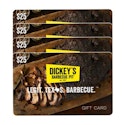 Four $25 Dickey's Barbecue Restaurant Gift Cards ($100 Value) for $80 + email delivery