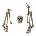 Haunted Hill Farm Ground-Breaking Skeleton Stakes Halloween Decoration for $32 + free shipping w/ Prime