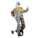 Haunted Hill Farm 5.9-Foot Animatronic Clown on Tricycle Halloween Decoration for $200 + free shipping