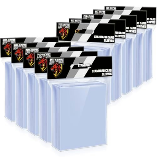1,000-Count Soft Trading Card Sleeves: $9.99