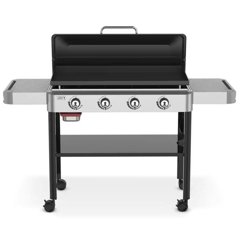 Weber 36" 4-Burner Liquid Propane Gas Flat Top Griddle: $449 Weber 36" 4-Burner Liquid Propane Gas Flat Top Griddle: $449