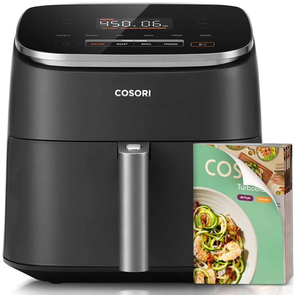 Cosori TurboBlaze 9-in-1 6-Qt. Air Fryer: $90