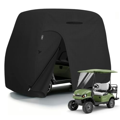 Explore Land 600D Waterproof 4-Passenger Golf Cart Cover: $65.99
