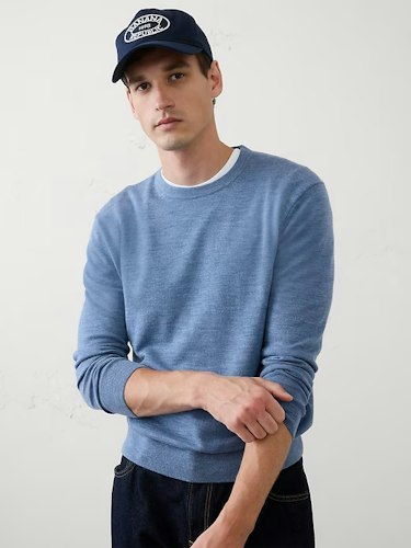 Banana Republic Factory Men's Merino Wool Sweater for $29 in cart + free shipping w/ $50