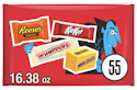 Hershey's Assorted Chocolate Miniatures 55-Piece Bulk Bag for $7 + free shipping w/ $35
