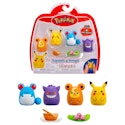 Squishmallows Squish-a-Longs Pokémon Mini-Squish 4-Pack for $8 + free shipping w/ $35