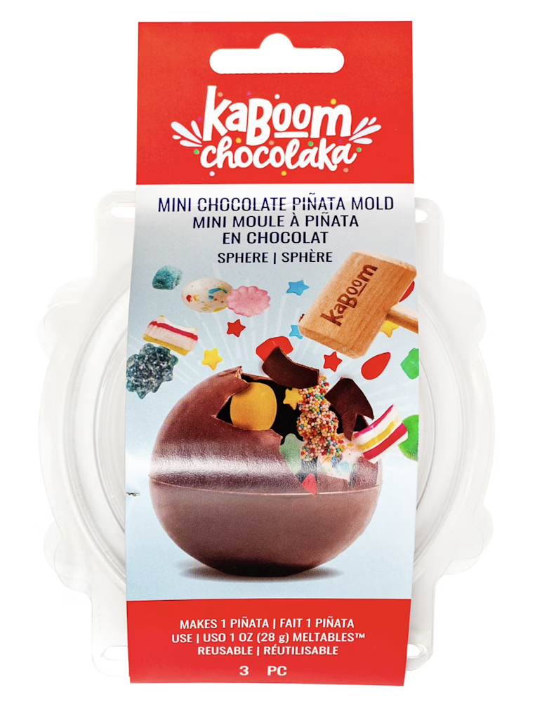 American Crafts Kaboom Chocolaka Mini Chocolate Piñata Mold: $1.63