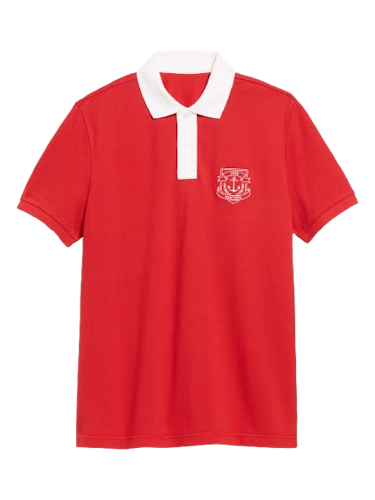 Old Navy Men's Classic Fit Pique Graphic Polo for $7 + free shipping w/ $50