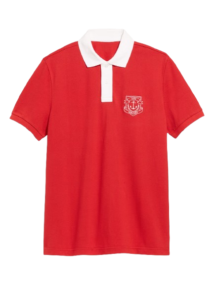 Old Navy Men's Classic Fit Pique Graphic Polo: $7.47