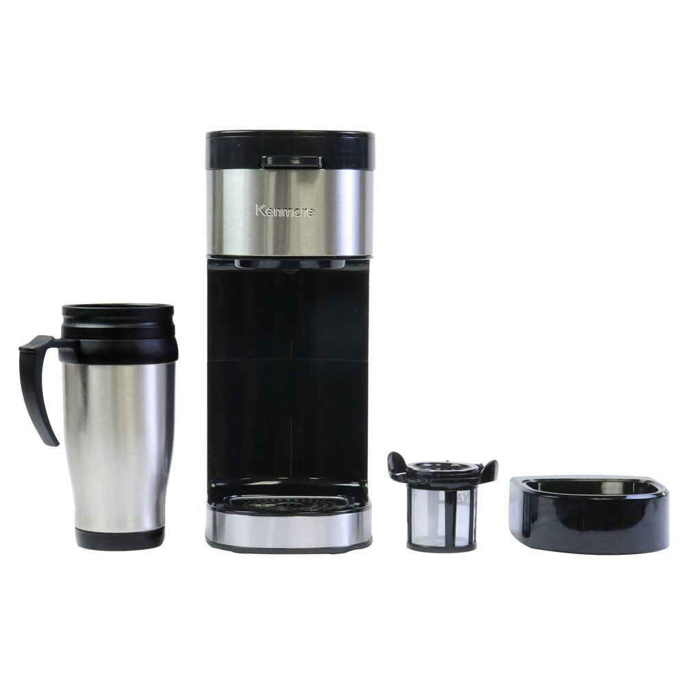 Kenmore Single Serve Coffee Maker with Travel Mug: $79.99 Kenmore Single Serve Coffee Maker with Travel Mug: $79.99