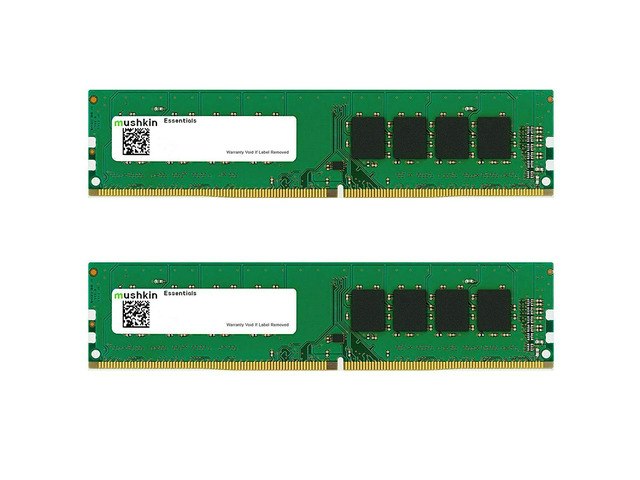 Mushkin Essentials 8GB (2 x 4GB) DDR4-2666 Desktop Memory: $70.99