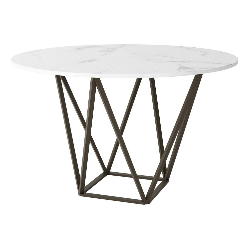 ZM Home 51-Inch Round Stone Dining Table: $1,064.99 ZM Home 51-Inch Round Stone Dining Table: $1,064.99