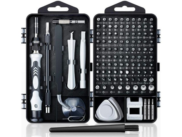Bucier 122-in-1 Precision Screwdriver Repair Kit: $52.88 Bucier 122-in-1 Precision Screwdriver Repair Kit: $52.88