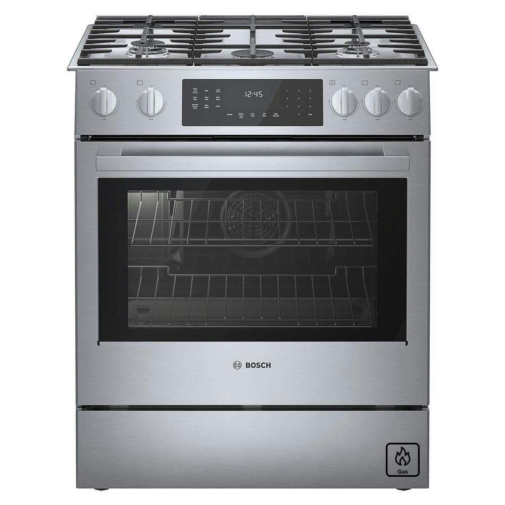 Benchmark Series 30-Inch 4.8 cu. ft. Slide-In Gas Range: $3,349