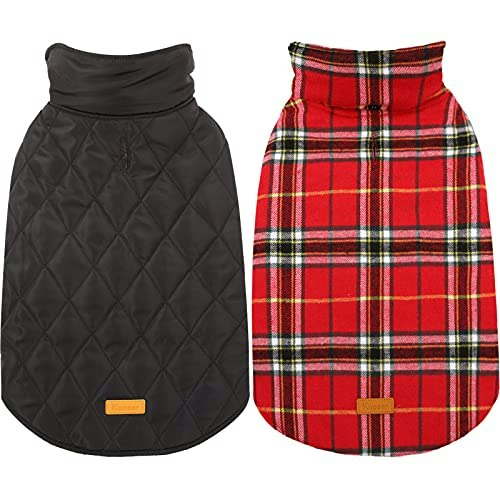 Kuoser Waterproof Reversible Dog Coat: $21.24 Kuoser Waterproof Reversible Dog Coat: $21.24