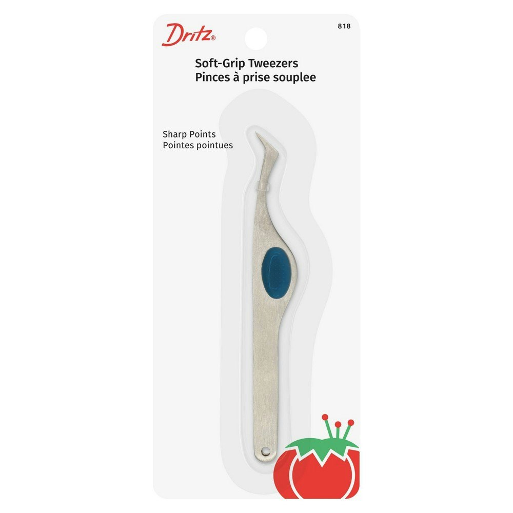 Dritz 4-inch Soft Grip Sharp Point Tweezers: $10.39 Dritz 4-inch Soft Grip Sharp Point Tweezers: $10.39