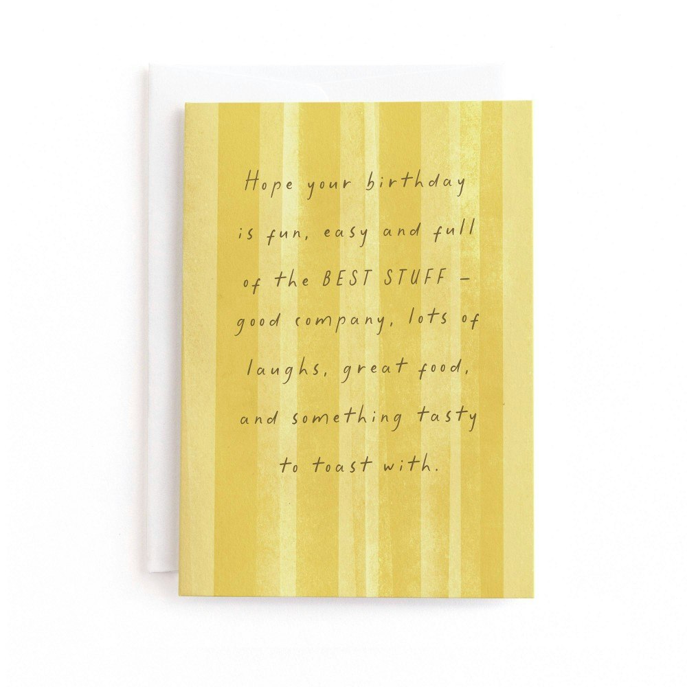 Fanfare Birthday Greeting Card: $3.49 Fanfare Birthday Greeting Card: $3.49