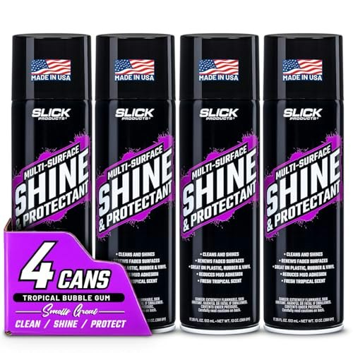 Slick Products Shine & Protectant High Gloss Coating Spray 4-Pack: $40 Slick Products Shine & Protectant High Gloss Coating Spray 4-Pack: $40