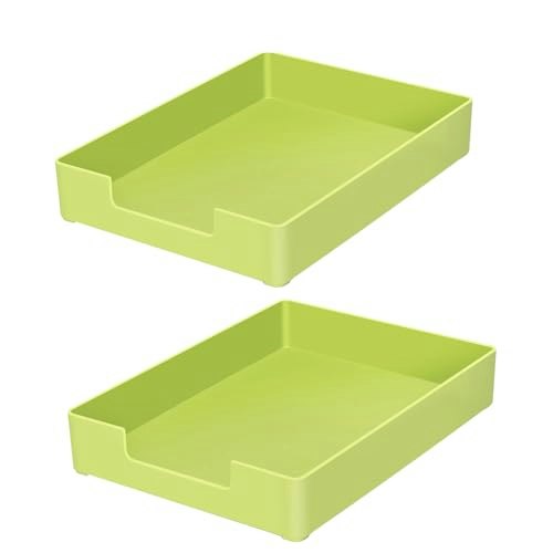 Rhonzao Stackable Letter Tray 2-Pack: $19.54