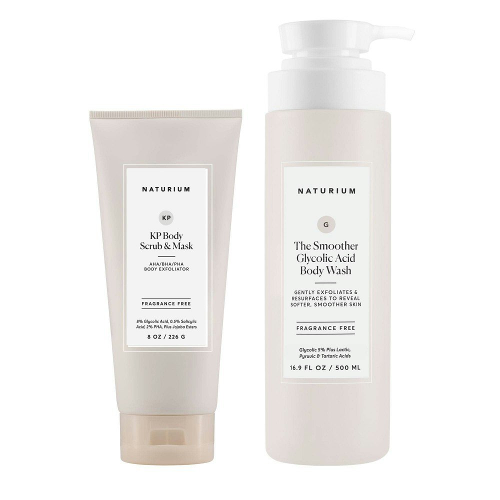 Naturium The Smoother Body Wash and KP Body Scrub & Mask 2-Piece Set: $34.18 Naturium The Smoother Body Wash and KP Body Scrub & Mask 2-Piece Set: $34.18