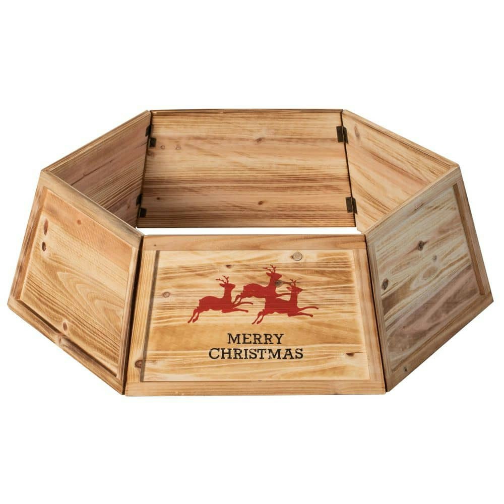 Natural Wood Christmas Tree Collar: $49.65 Natural Wood Christmas Tree Collar: $49.65