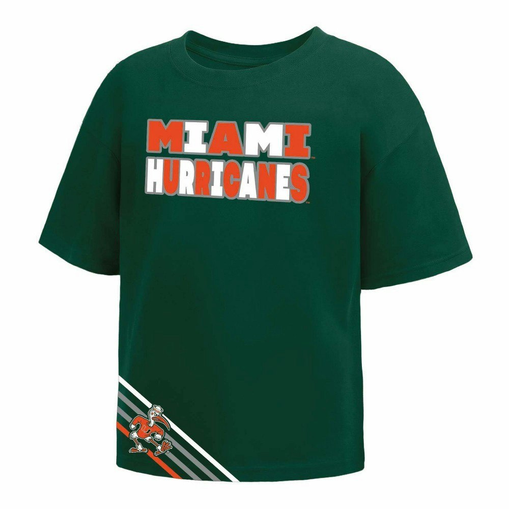 Miami Hurricanes Youth Solid T-Shirt XS: $24.99