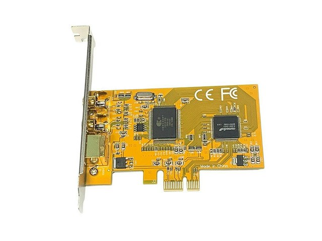 PCIE 2-Port AV and S-Video Capture Card: $27.10