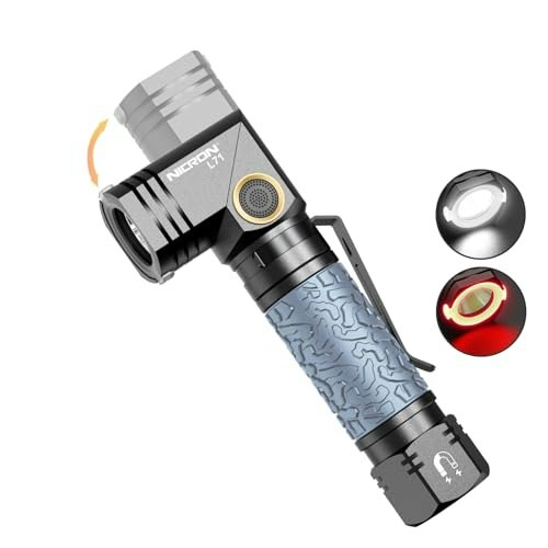 Nicron L71 1,800-Lumen Rechargeable Dual-Light Flashlight: $39.99 Nicron L71 1,800-Lumen Rechargeable Dual-Light Flashlight: $39.99
