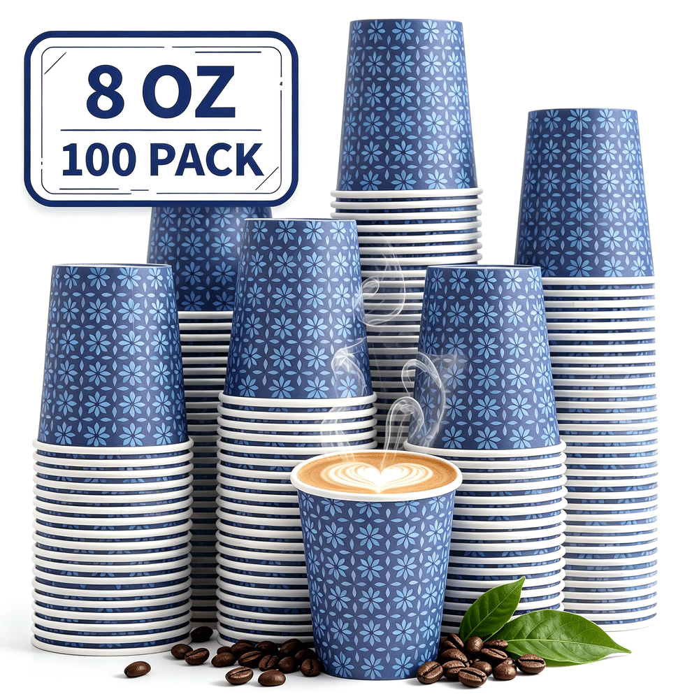Bysnow 8-oz. Disposable Paper Coffee Cups 100-Pack: $12.79 Bysnow 8-oz. Disposable Paper Coffee Cups 100-Pack: $12.79