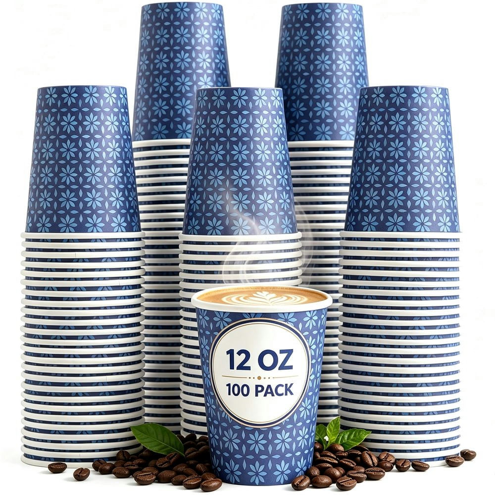 Bysnow 12-oz. Disposable Paper Coffee Cups 100-Pack: $13.79 Bysnow 12-oz. Disposable Paper Coffee Cups 100-Pack: $13.79