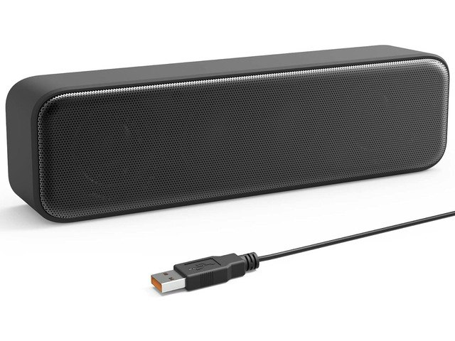 USB Stereo Computer Sound Bar: $33.88