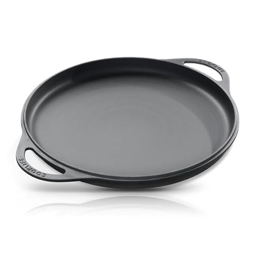 Cooklife 12-inch Pre-Seasoned Cast Iron Griddle: $50.99 Cooklife 12-inch Pre-Seasoned Cast Iron Griddle: $50.99