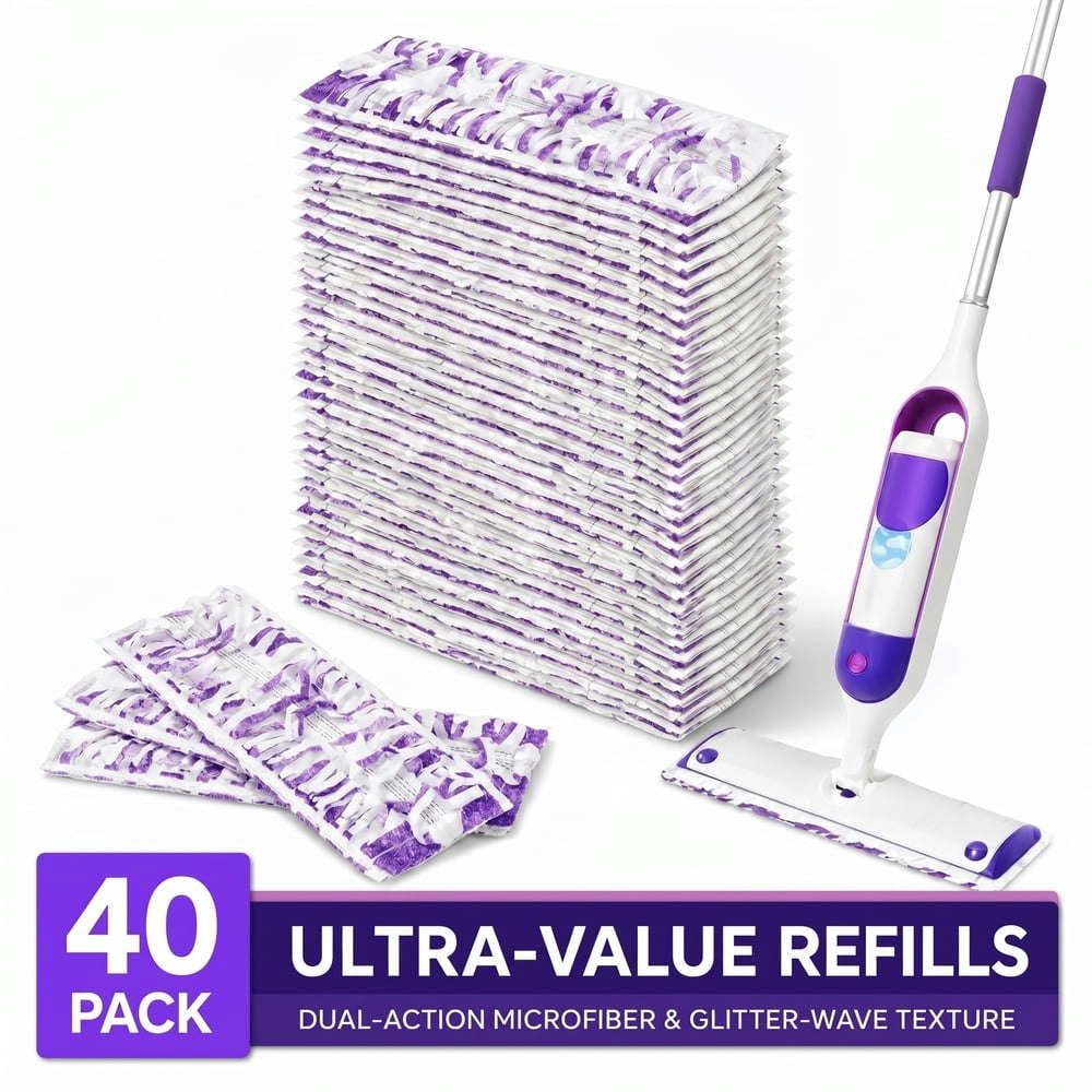 Disposable Power Mop Pads 40-Pack: $29.99