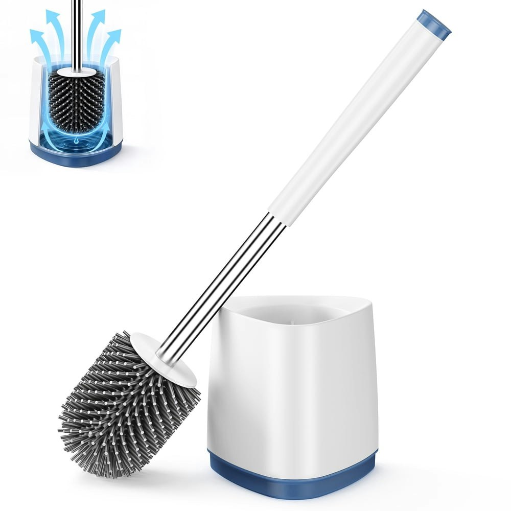 Dsoolo Toilet Brush and Holder Set: $10.96