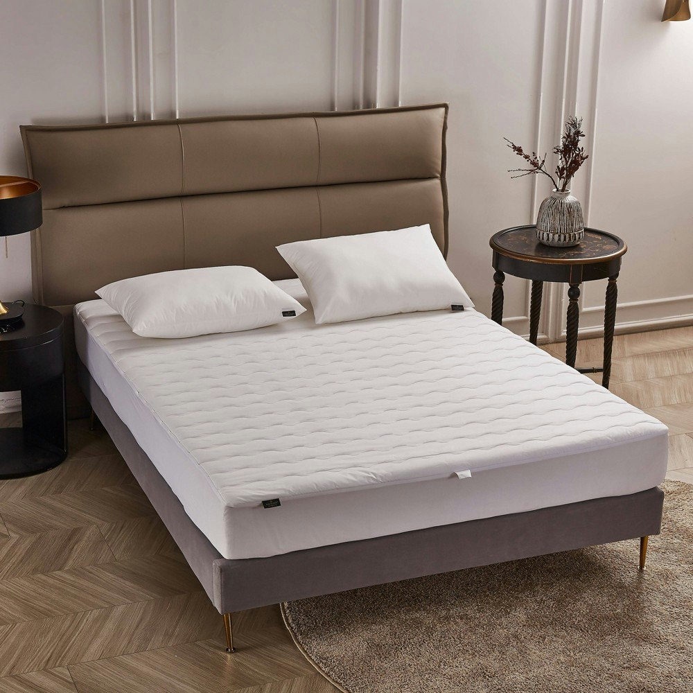 Farm to Home King Organic Cotton Quilted Mattress Pad: $46.99 Farm to Home King Organic Cotton Quilted Mattress Pad: $46.99