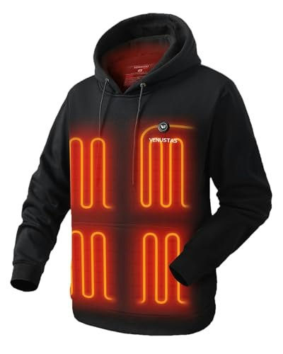 Venustas Unisex Heated Pullover Hoodie: $129.99 Venustas Unisex Heated Pullover Hoodie: $129.99