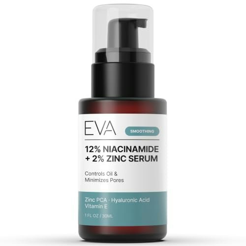 Eva Naturals 12% Niacinamide and Zinc Serum 1-oz: $9.34 Eva Naturals 12% Niacinamide and Zinc Serum 1-oz: $9.34