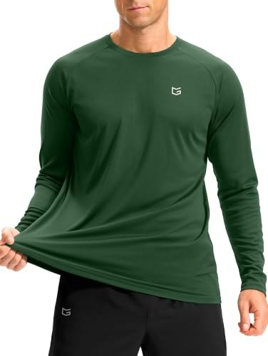 G Gradual Men's Dry Fit Long Sleeve Athletic Running Shirt: $16.98