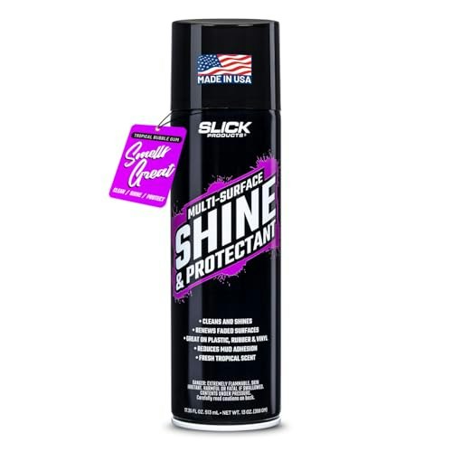 Slick Products Shine & Protectant High Gloss Coating Spray: $11.89 Slick Products Shine & Protectant High Gloss Coating Spray: $11.89