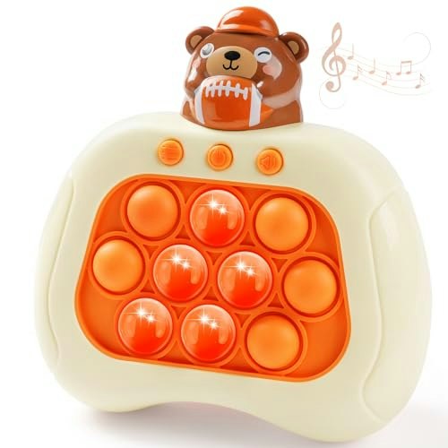 Football Bear Pop Push Fidget Console: $8.49 Football Bear Pop Push Fidget Console: $8.49