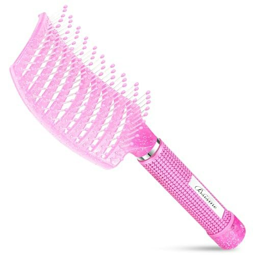 Bsisme Vented Hair Brush and Clips Set: $9.49