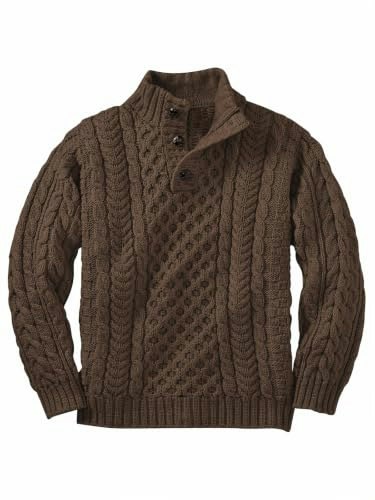 Makkrom Boys Mock Neck Cable Knit Pullover Sweater: $31.99 Makkrom Boys Mock Neck Cable Knit Pullover Sweater: $31.99