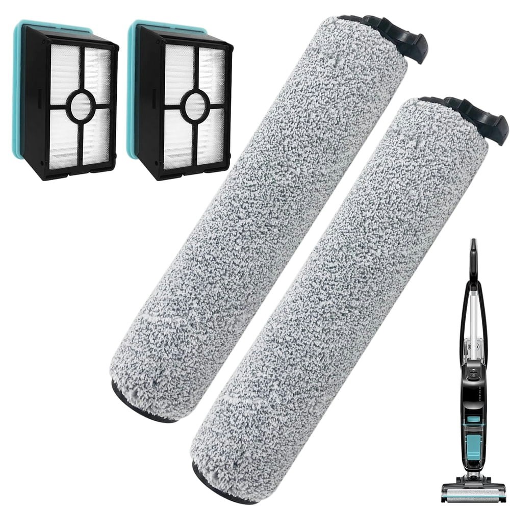 Home Times Replacement Roller Brush and Filter for Bissell CrossWave HF2 2-Pack: $16.99 Home Times Replacement Roller Brush and Filter for Bissell CrossWave HF2 2-Pack: $16.99