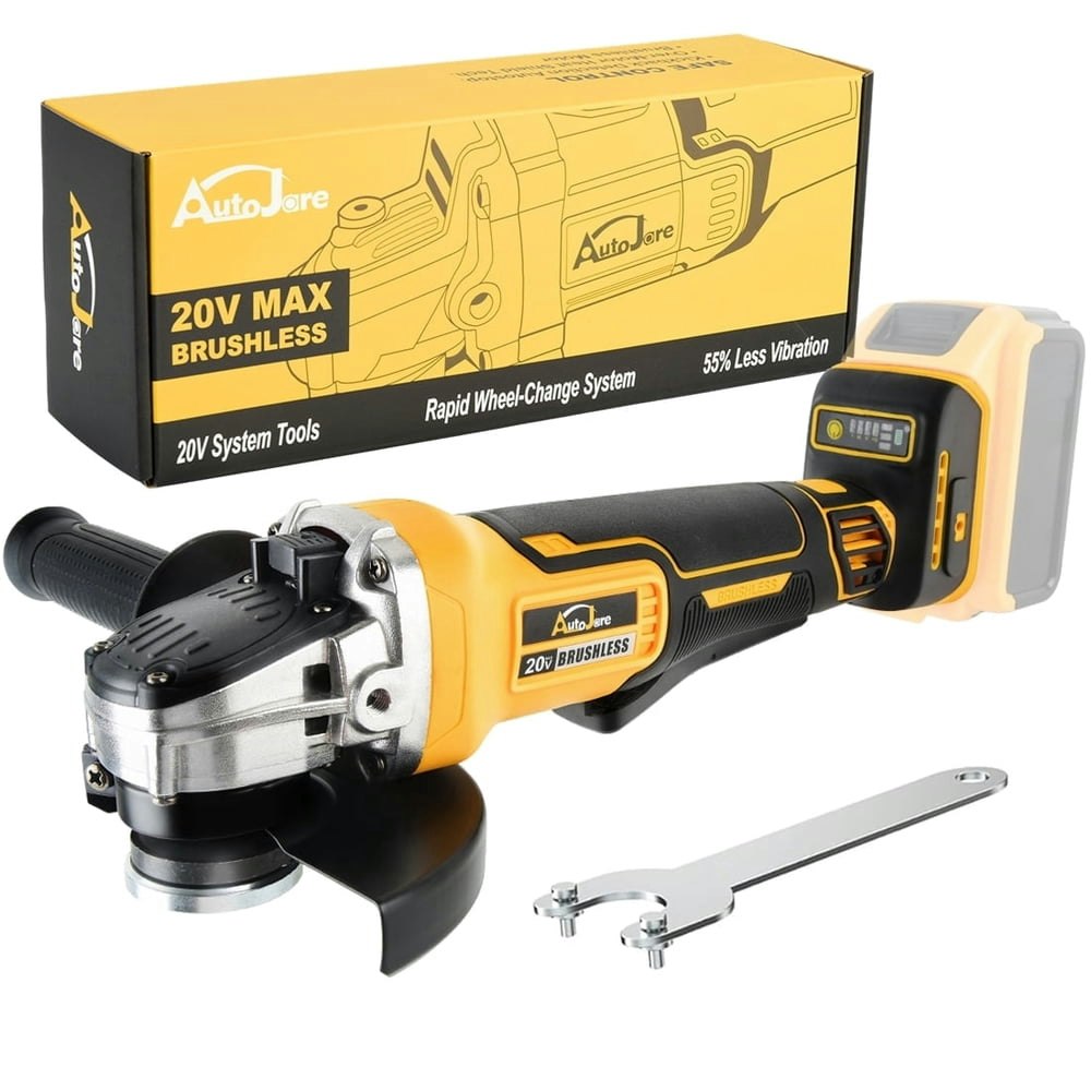 20V Brushless Cordless 4-1/2" Angle Grinder: $35.99 20V Brushless Cordless 4-1/2" Angle Grinder: $35.99