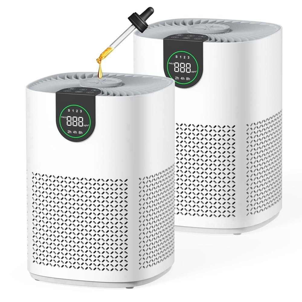 Vewior Air Purifier 2-Pack: $78.99 Vewior Air Purifier 2-Pack: $78.99