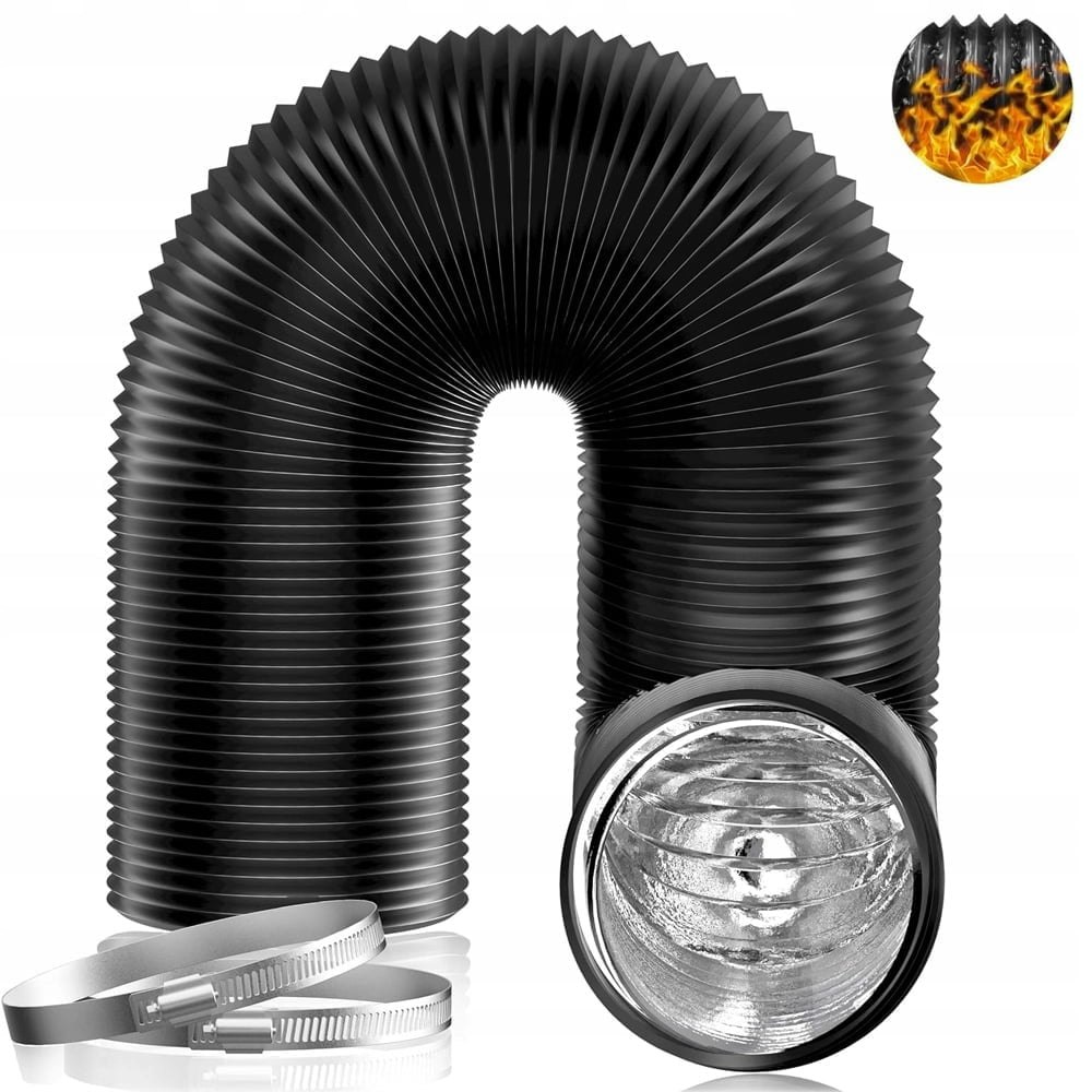 Umailgoo 4-Inch 10-Foot Flexible Aluminum Ducting: $14.29 Umailgoo 4-Inch 10-Foot Flexible Aluminum Ducting: $14.29