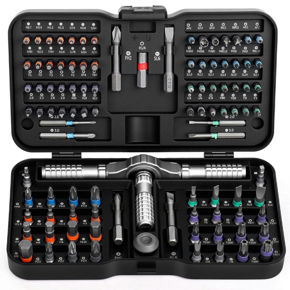 Superb 105-in-1 Magnetic Screwdriver Set: $36.99 Superb 105-in-1 Magnetic Screwdriver Set: $36.99