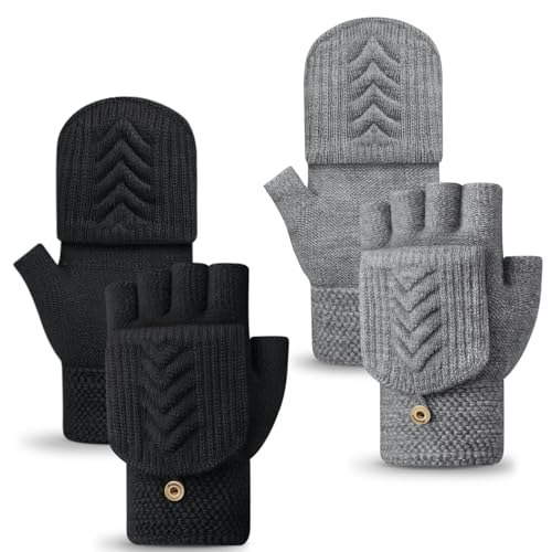 Ysense Women's Fingerless Winter Gloves 2-Pack: $9.98 Ysense Women's Fingerless Winter Gloves 2-Pack: $9.98