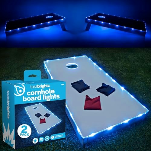 Brightz TossBrightz Blue LED Cornhole Light Set 2-Pack: $27.96 Brightz TossBrightz Blue LED Cornhole Light Set 2-Pack: $27.96